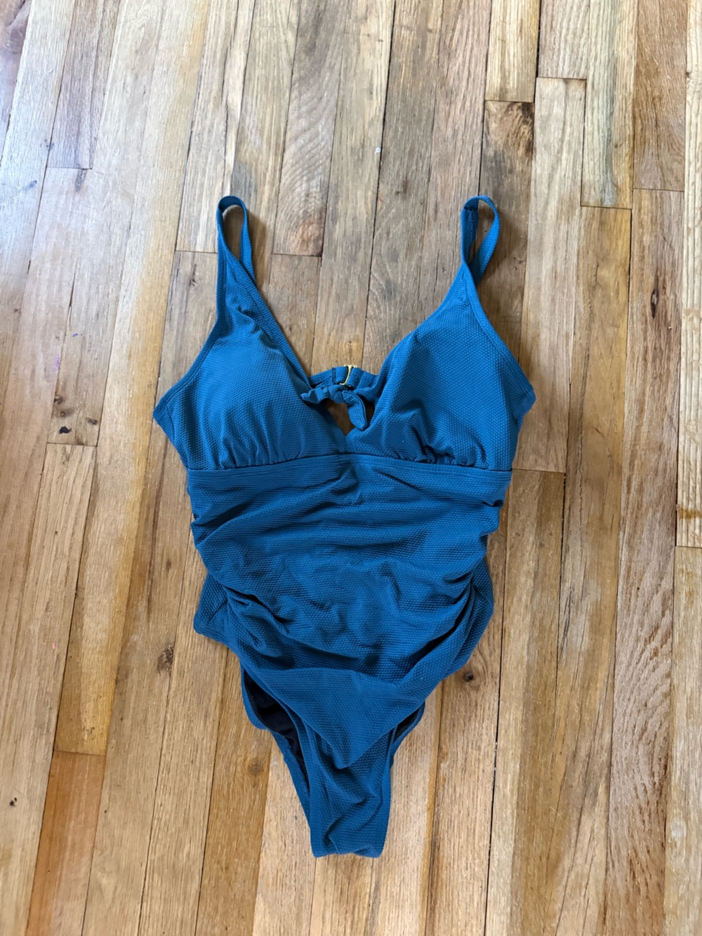 Kona Sol Teal One-Piece Swimsuit